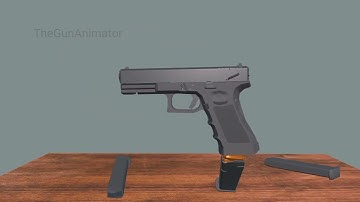 Glock 18C Animation / Prisma 3d
