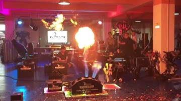 5 head flame machine for show | DISCOSFX