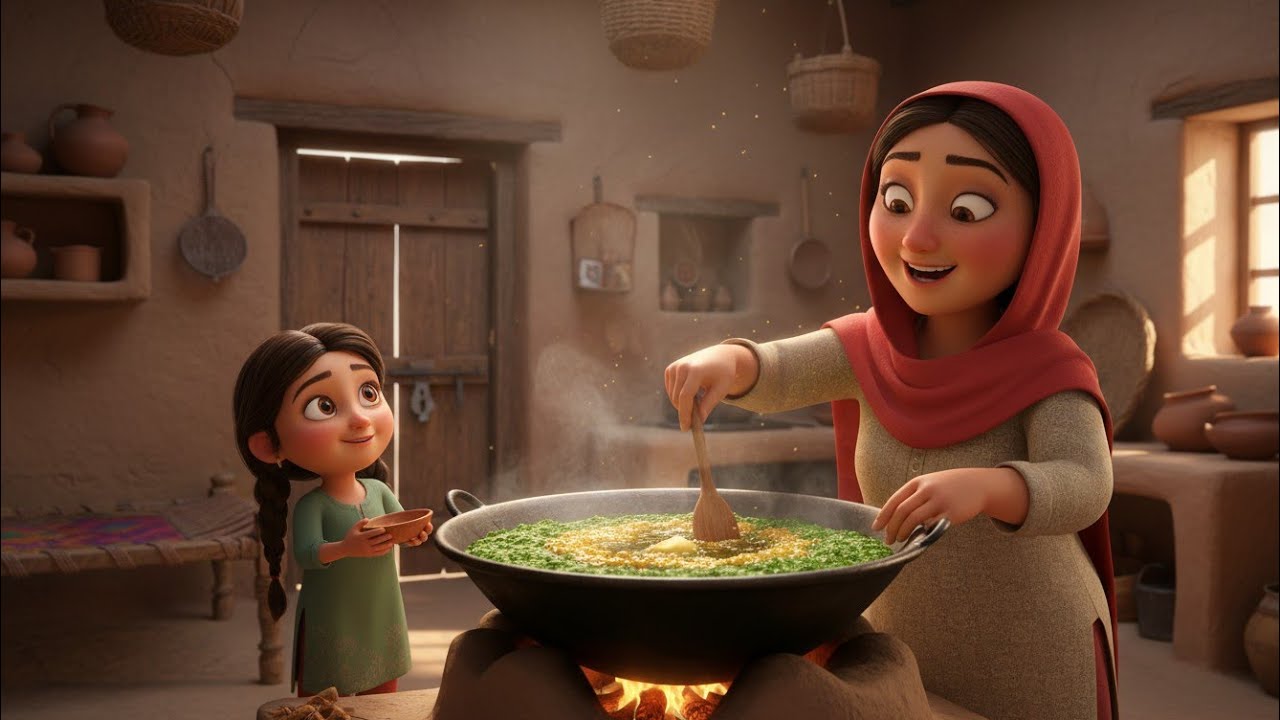 Sasural Ki Rasui Mein Pehla Saagh | Hindi Animated Cartoon| Moral Stories 