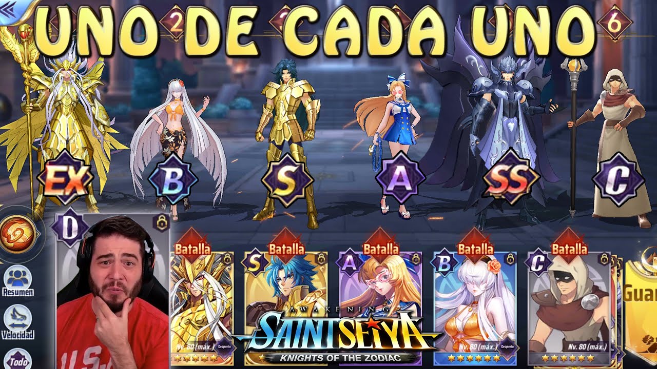 Compte Jeu Saint Seiya Awakening - Android / PC - Compte Neuf