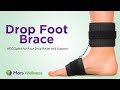 Drop foot brace  afo splint for foot drop relief and support