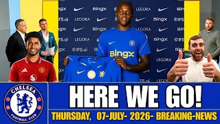 ✅ DONE DEAL: Chelsea Sign Geovany Quenda | Andrey Santos to Man United! 🚨💙