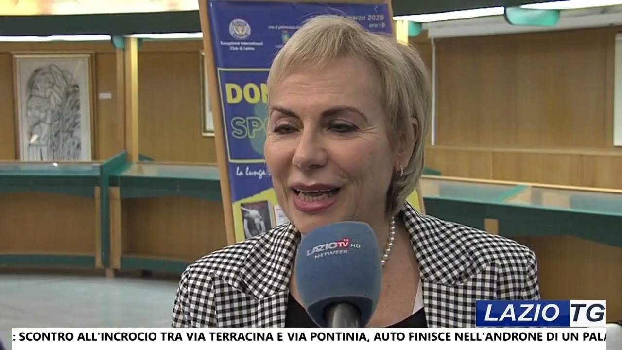 LAZIO TG del 08/03/2026 edizione delle 13.30