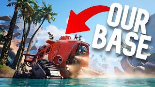 WRECK RUNNERS - Using our Land Submarine to Salvage Scrap in this Extraction Looter!