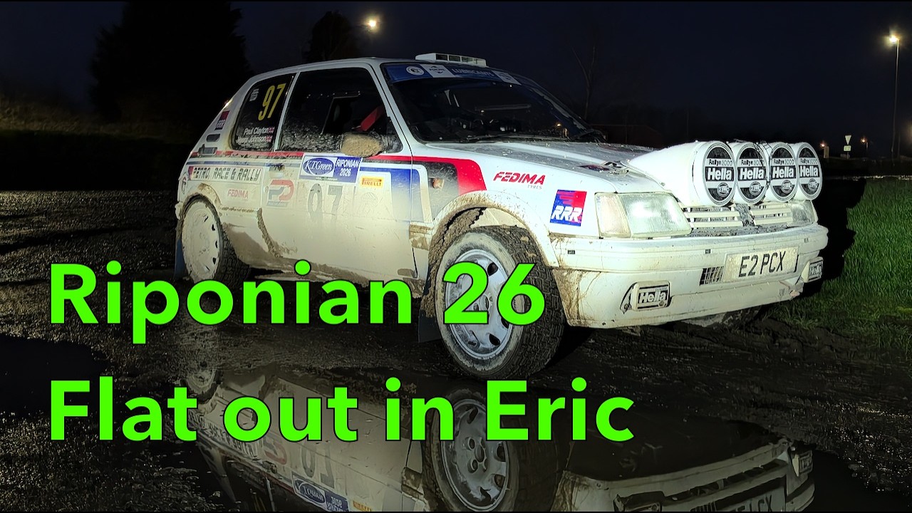 The Riponian Rally 2026. First event of the 26 season in the damp forests of North Yorkshire.