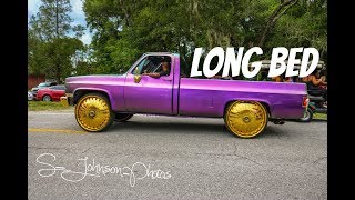 Flipping Long bed chevy on Dub Wheels in HD (must see)