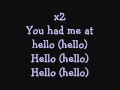 Beyonce   Hello Lyrics   YouTube