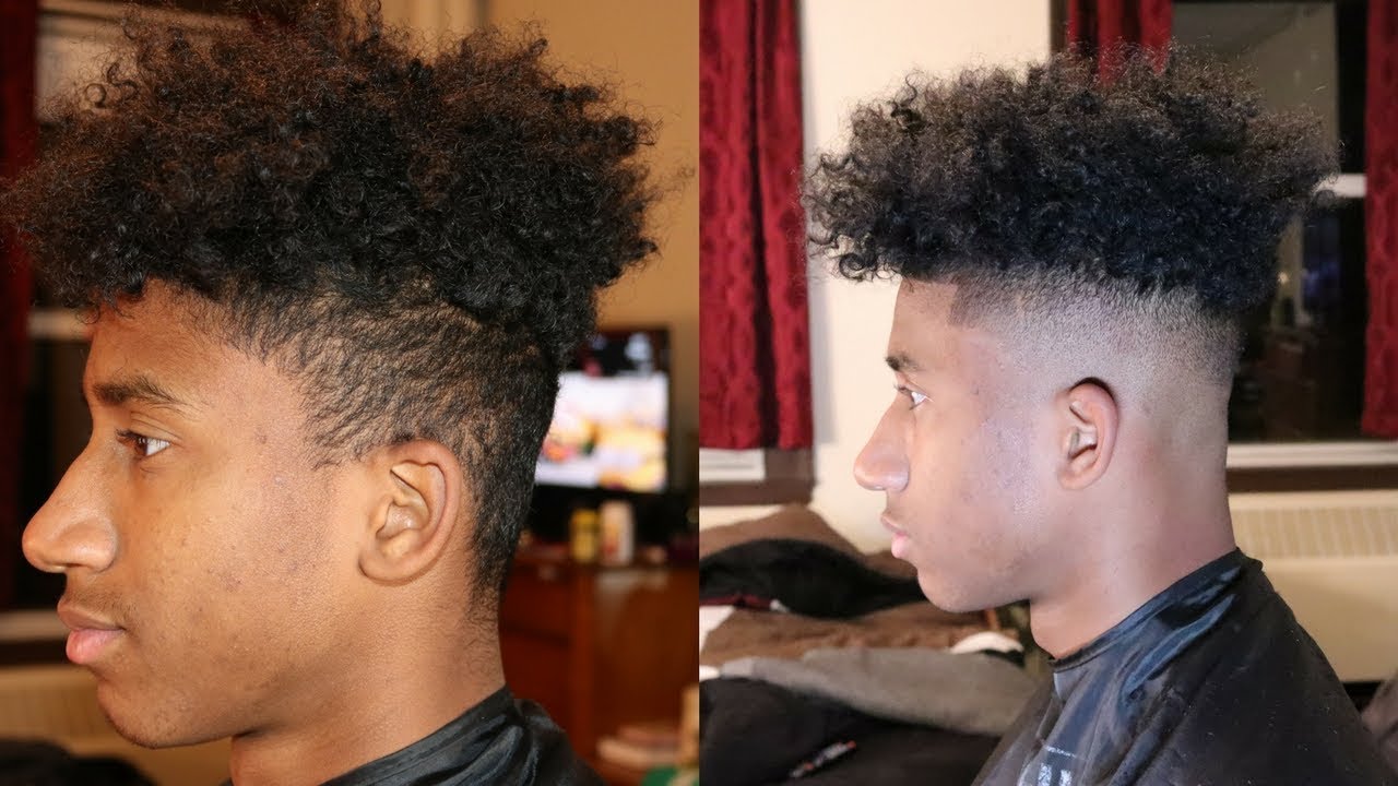 Curly High Top Taper Fade Fuck Boy Haircut Hd
