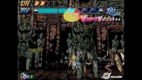 Viewtiful Joe 2 GameCube Gameplay - Kicking even more ass.