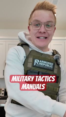 Military RELEASED Tactics Manuals? #milsurp #civtac #gun