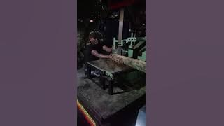 Nyampe langsung uji coba #ob5204551865 #mesinbandsaw #serkel #mesin 