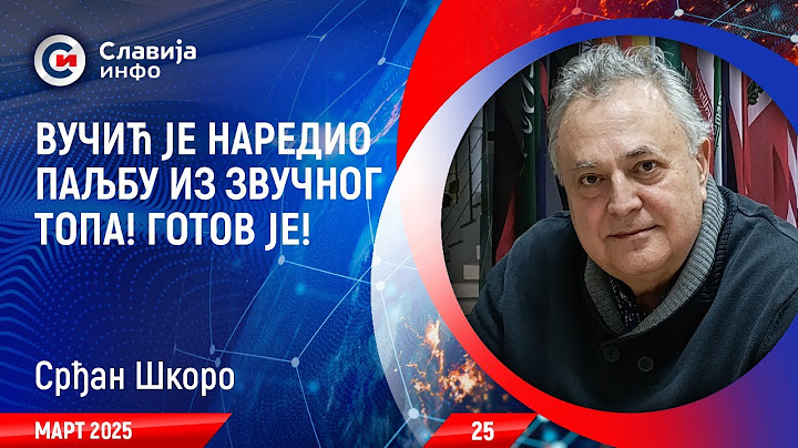 INTERVJU: Srđan Škoro - Vučić je gotov nakon ovoga, studenti su ga urnisali! (18.3.2025)