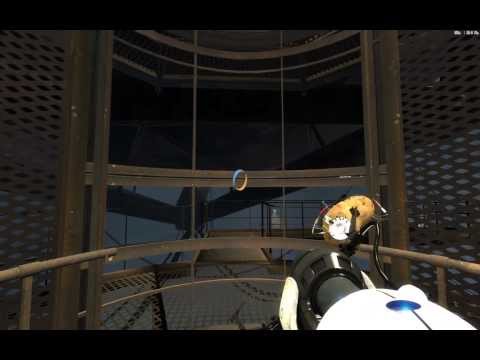 Portal 2 Walkthrough: Chapter 7: Gamma Enrichment Sphere 01, Conversion Gel (Let's Play, 1080p HD)