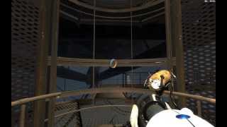 Portal 2 Walkthrough: Chapter 7: Gamma Enrichment Sphere 01, Conversion Gel (Let's Play, 1080p HD)