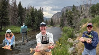 Fly Fishing Colorado! | Cache le Poudre River | Brown Trout, Rainbow Trout, and Mountain Whitefish!!