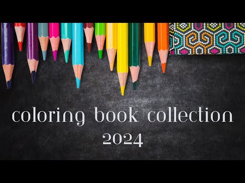 Updated Coloring Book Collection 2024
