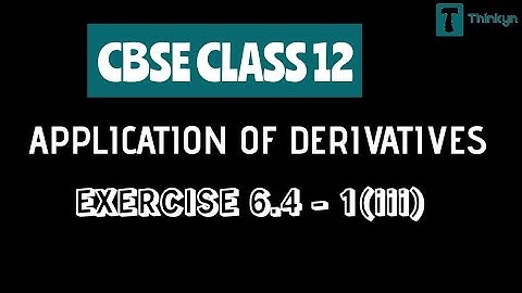 CBSE CLASS 12 : Chapter 6 : Using differentials, find the approximate value of √0.6 | NCERT MATHS