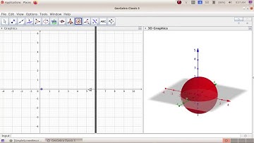 GeoGebra 3D Graphics Sphere2