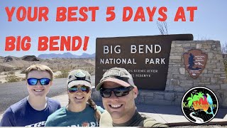 Your BEST 5 Days at Big Bend  COMPLETE Guide to National Park in Texas!