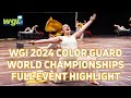 Wgi rewind 2024 color guard world championships event highlight  flomarching