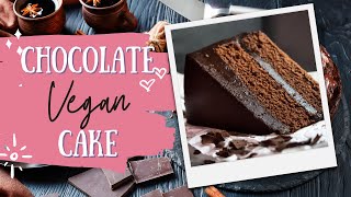 Amazing vegan chocolate cake