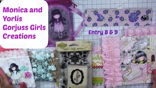 Monica and Yorlis Gorjuss Girls Projects Share -  Entries 8 & 9