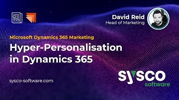 Hyper-Personalisation in Email Marketing with Microsoft Dynamics 365 Marketing (Real-Time)