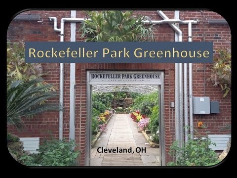 Video: Besoek Rockefeller Park Greenhouse in Cleveland, Ohio