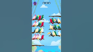 Bird Puzzle game Level 31 #shorts #ytshorts #birds #gameplay