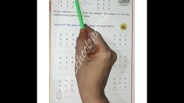 3rd Std Maths-TERM3-UNIT 7.Information Processing-7.2.quick ways of subtraction- Page no.:52,53