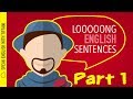 "How to make long sentences in English" Part 1
