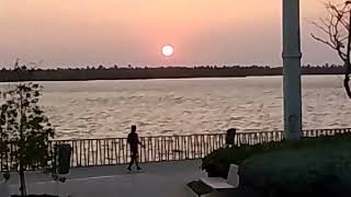 Barranquilla , domingo de resurrección en el malecón.