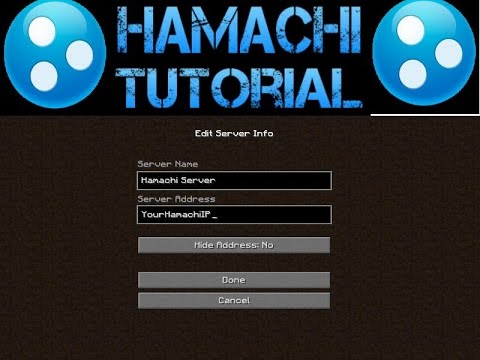 How To Make A Minecraft Server For Free Using Hamachi Easy Youtube