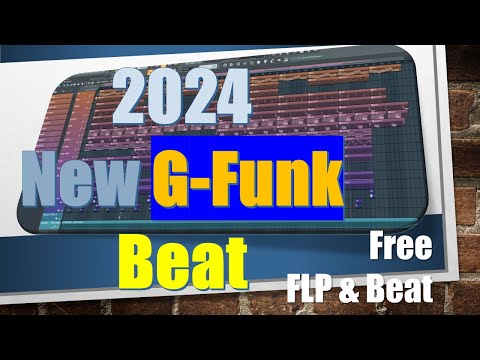 [Free beat 무료비트] "24 G Funk 04" Beat @ FL Studio westcoast hiphop tutorial flp zil file