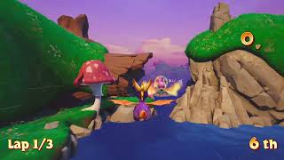 Spyro Year of the Dragon- Sunrise Spring- Mushroom Speedway