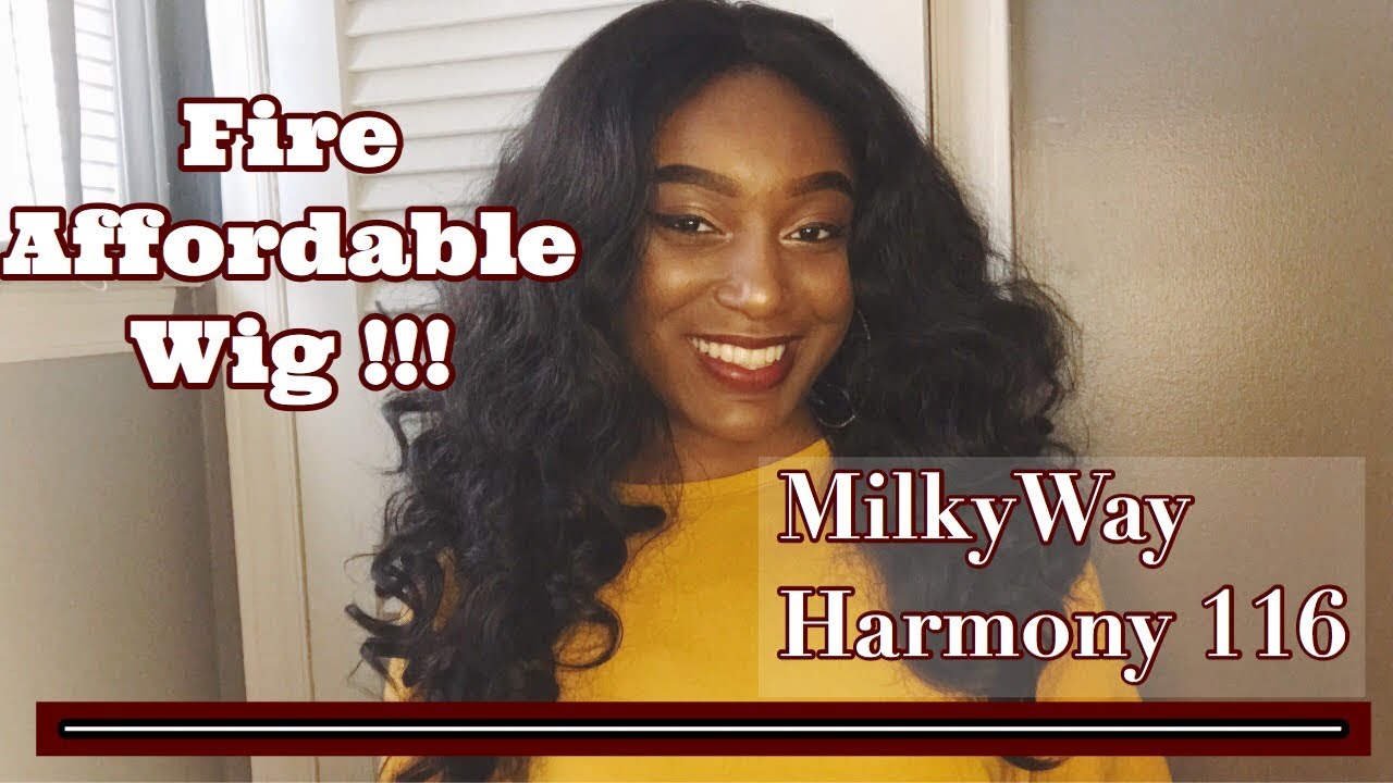 AFFORDABLE LACEFRONT WIG!! MILKY WAY HARMONY 116 REVIEW||Brittany Dani