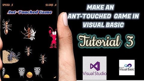 #3  Scrolling of Ants | Ant Touched Game Project | Visual Studio | Beginners Full Tutorial