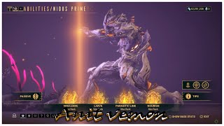 Warframe Nidus anit vemon fashion frame