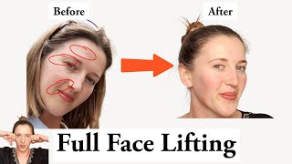 Full Face Lifting Massage | Easy Daily Routine for a Youthful Glow