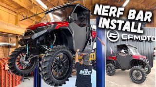 CFMOTO U10 Pro &amp; Highland How to Install Nerf Bars | Thumper Fab
