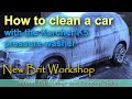 How to clean a car with your Karcher K5