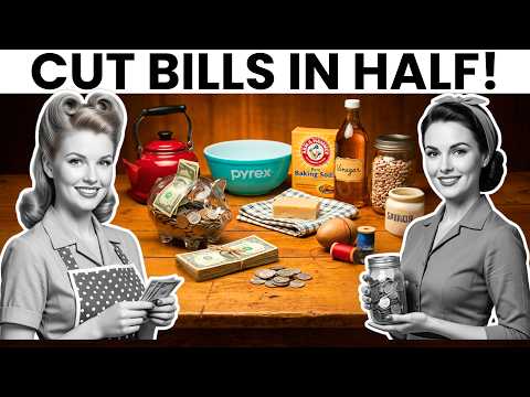 25 LOST 1950s Housewife Tricks That Kept Hard Working Families Out of Debt