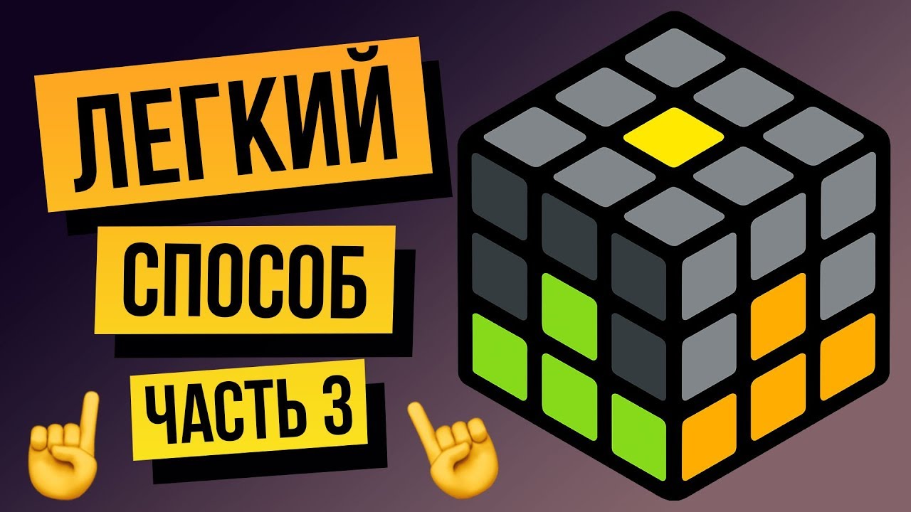 Как собрать кубик Рубика 3х3 для начинающих. Часть 3. Углы певрого слоя ...