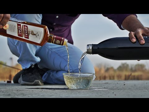 FREEZING ALCOHOL | WHISKY VS LIQUID NITROGEN