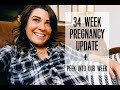 34 Week Pregnancy Update + Peek into our Week