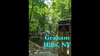 Graham Hills NY | Awesome MTB Trails! | Jump Lines + Natural Features | My New Favorite Trail System