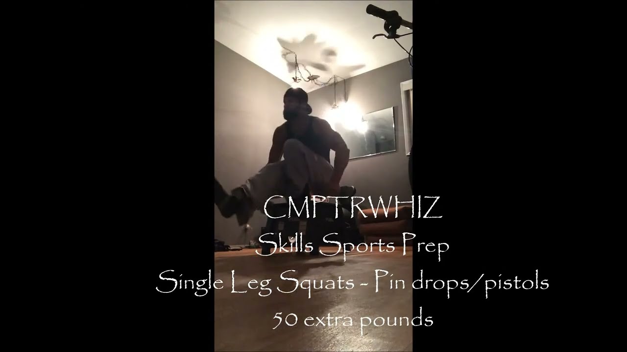 booster lunapark DLM Pistol Squats, Pin Drops - SKILLS SPORTS PREP