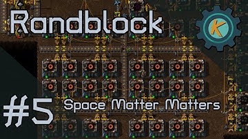 Factorio Randblock #5 - Space Matter & Landfill Automation