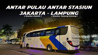 Bus paling malam antar PULAU dan antar STASIUN | DAMRI Jakarta - Lampung