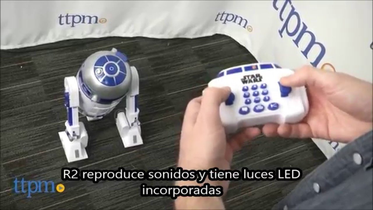 r2d2 juguete control remoto